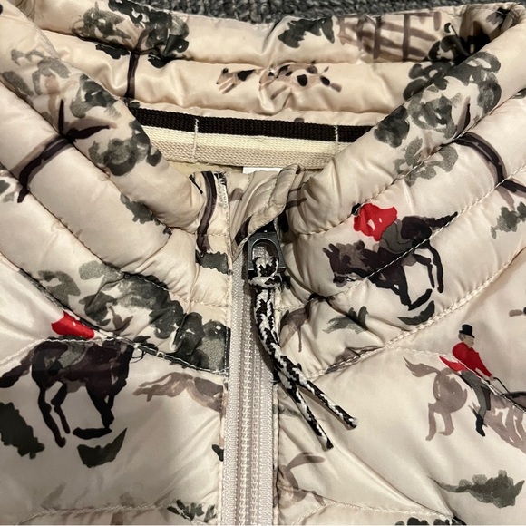 Ariat Ideal Down Vest – Equestrian Hunt Print - Picture 9 of 11